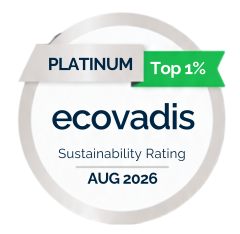 EcoVadis Platinum Sustainability Rating AUG 2026